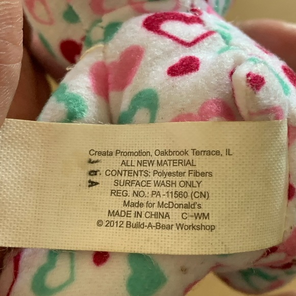 McDonalds plush Cinnamon Swirl Friendship bunny - Picture 5 of 6